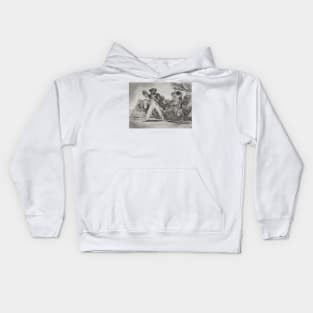 This is Too Much! from the series The Disasters of War by Francisco Goya Kids Hoodie